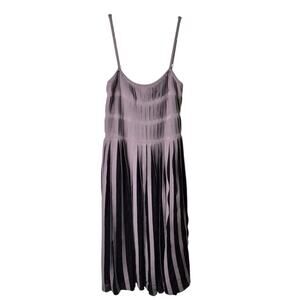 Vintage Bebe Dress Sz M Y2K Witchy Gray Black Baby Doll  Whimsigoth Grunge